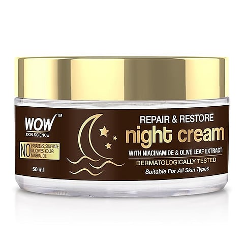 WOW Skin Science Repair & Restore Night Cream | Repairs Skin Damage